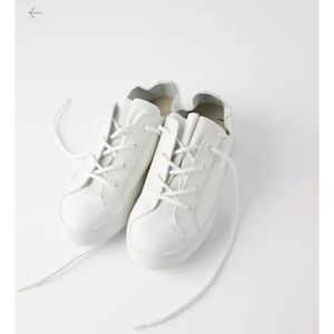 Zara white sneakers